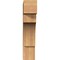 Ekena Millwork Westlake Block Smooth Bracket, Western Red Cedar, 5 1/2"W x 22"D x 26"H BKT06X22X26WTL05SWR - alternate 4